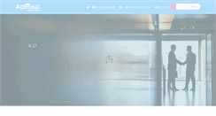 Desktop Screenshot of admiralhosting.com
